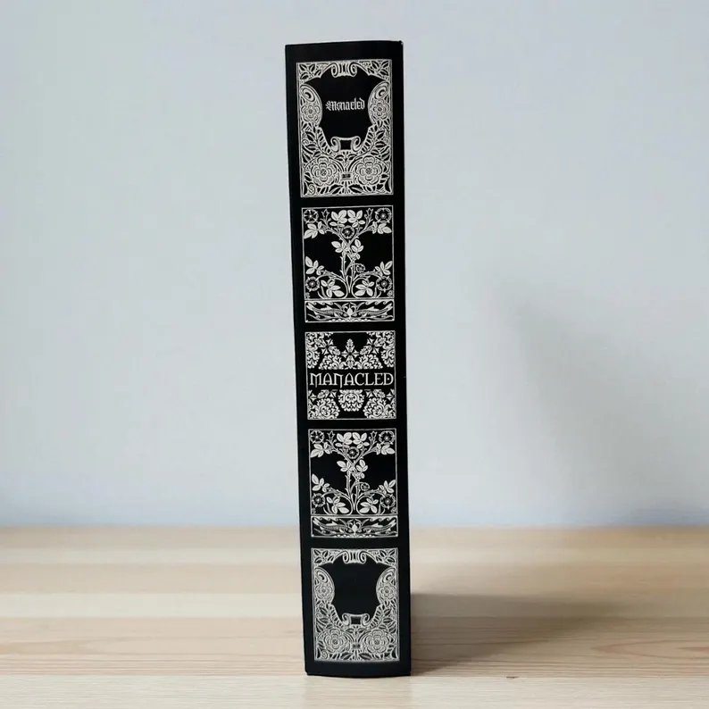 Manacled Hardcover Book Complete Illustrated Collector&acirc;��s Edition Includes Full Story Art Prints