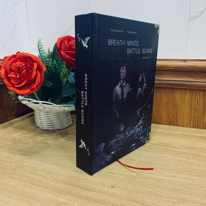Breath Mints / Battle Scars Hardcover Book: Illustrated Romantic Dramione Fanfiction