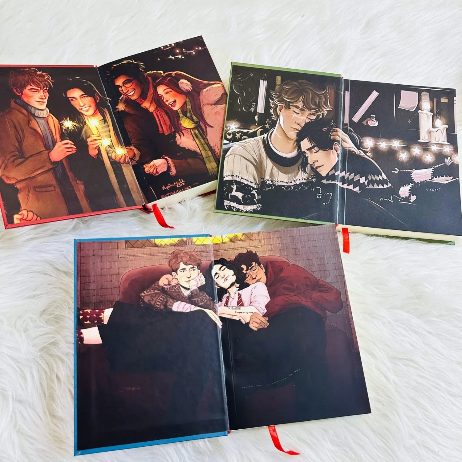 All The Young Dudes Book Set &acirc;�� 3 Volume A5 Hardcover Edition | Handmade Rebound Collector Books