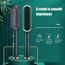 2 In 1 Hair Straightener Hot Comb Negative Ion Curling Tong Dual-purpose Electric Hair Brush