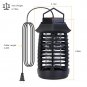 Bug Zapper Electric UV Mosquito Killer Lamp Free Shipping