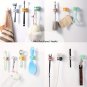 6pcs Adhesive Silicone Toothbrush Holder Free Shipping
