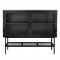 43 inch wide Industrial Metal Sideboard Storage Cabinet,Buffet Cabinet with