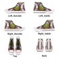 Enchanted Online Gifts Women's Classic High Top Canvas Shoes