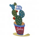 Dorit Judaica Free-Standing Flowerpot Sculpture - Sabra Free Shipping
