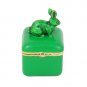 Green Rabbit Peach Blossom Treasure Box FREE SHIPPING