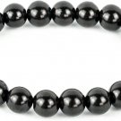 Shungite Stones Bracelet Black Beads Stretchy | FREE SHIPPING