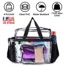 Clear Crossbody Bag Stadium Approved Clear Transparent Shoulder Bag FREE SHIPPING