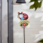 Metal Thermometer Garden Stake - Ladybug FREE SHIPPING