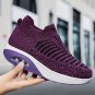 Women's Stylish & Comfortable Knitted Chunky Sneakers - Perfect For Running & Casual Wear!