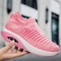 Women's Stylish & Comfortable Knitted Chunky Sneakers - Perfect For Running & Casual Wear!