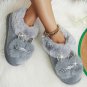 Cute Rhinestone Plush Cat Slippers FREE SHIPPING + FREE GIFT
