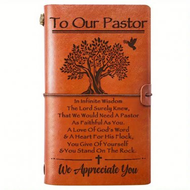 Pastor Appreciation Journal - Refillable Gratitude Keepsake (136 Pages)
