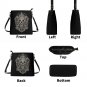 Dark Mystique Women's PU Leather Bucket Shoulder Bag G15