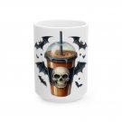 Halloween H-19 Classic White Ceramic Mug | 11oz & 15oz | Durable & Stylish