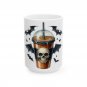 Halloween H-19 Classic White Ceramic Mug | 11oz & 15oz | Durable & Stylish