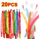 20PCS Thickened Flying Rocket Balloon Toys – Multi-Colored Outdoor