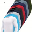 10 Pack Men's Quick Dry Long Sleeve T-Shirts – Moisture Wicking,