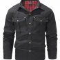 Men's Fashion Casual Plaid Work Jacket &acirc;�� Mature Style Button-Down Outerwear