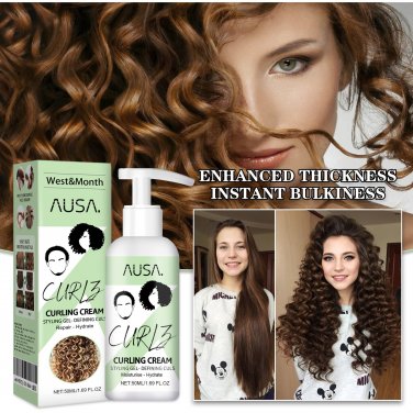 West&Month Curl Bouncer &acirc;�� Moisturizing Curl Defining & Frizz Control Hair Cream