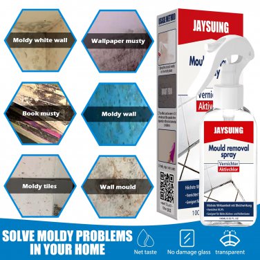Jaysuing Mould Removal Spray &acirc;�� Powerful Wall & Tile Cleaner, Mildew Remover