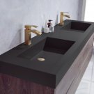 Double Basin Concrete Sink