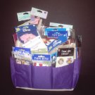 Scrapbook Caddy with TONS of Embellishments!