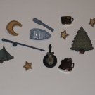 Camp Out Buttons/Charms