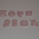 Baby Girl Buttons/Charms