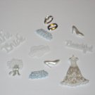 Here Comes The Bride Charms