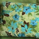 Pillow Shades of Blue and Green