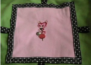 Poker Dot Security Blankie