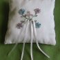 Delicate Flower Ring Bearer Pillow