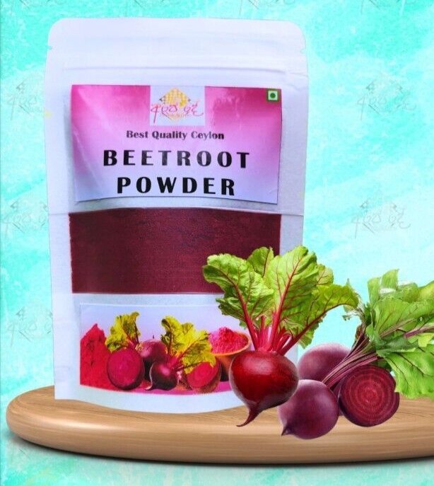 Beet Root Powder (Beta vulgaris) Organic Natural Nitric Oxide Beetroot Extract