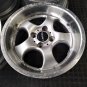 JDM WORK Nezart 4Wheels no tires 15x7+35 4x100