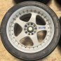 JDM NISMO RAYS LM GT2 17 inch 9J +15 114.3 5 hole Nismo Rays LMGT2 white old log