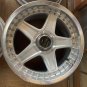 JDM work ewing 17 inch 9J off+20 4wheels bend distortion no damage can No Tires