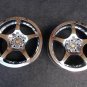 JDM Rare RAYZ Rays Chrome Volk Racing Challenge 18" Offset 45 Pitch 11 N...