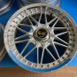 JDM Rare 3 piece forged WORK REZAX 17X8J+35 9J+35 114.3/5H used 4wheel No Tires