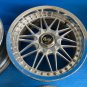 JDM Rare 3 piece forged WORK REZAX 17X8J+35 9J+35 114.3/5H used 4wheel No Tires
