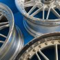 JDM Rare 3 piece forged WORK REZAX 17X8J+35 9J+35 114.3/5H used 4wheel No Tires