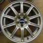 JDM BBS RV723 Subaru GDB Impreza STI Cspec 4Wheels no tires 17x7.5+53 5x100