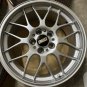 JDM RGR BBS RG700h 188.5j+36 5 holes 114.3 Diamond Silver 4wheels set No Tires