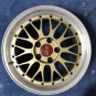 JDM BBS LM Gold 17inch 8J 9J PCD 114.3 LMP069 LMP074 No Tires