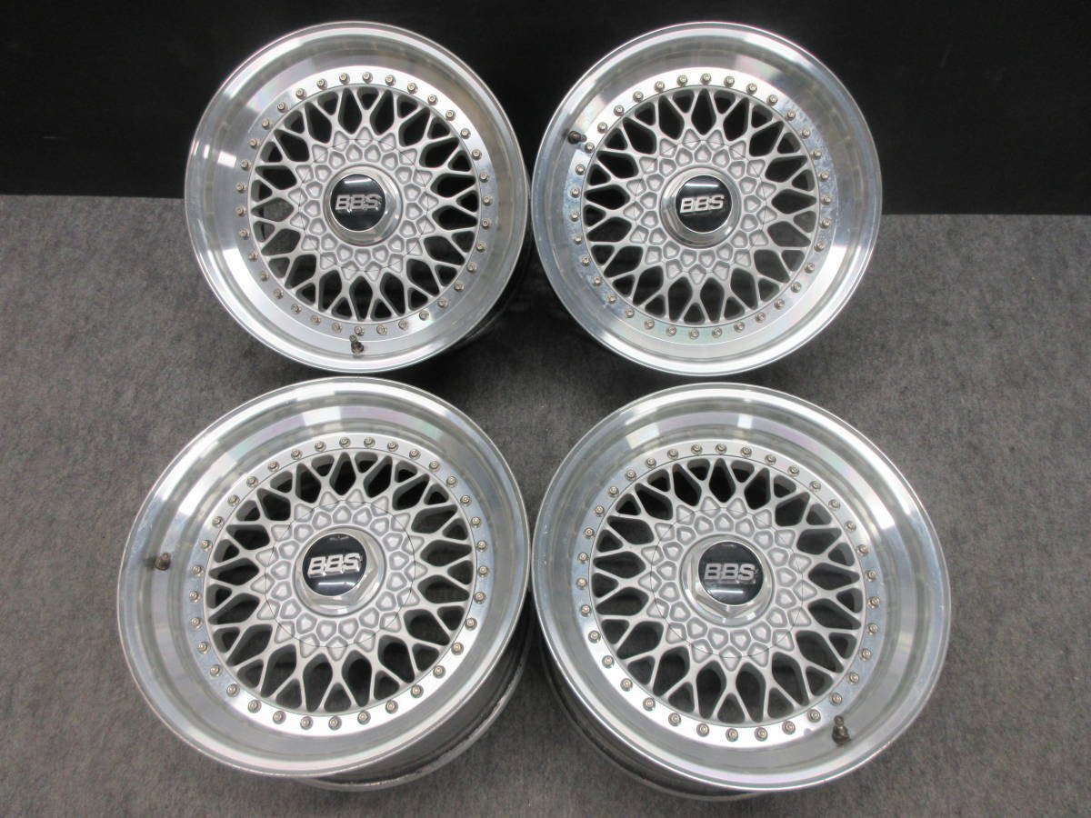 Rare BBS RS058 RS250 4Wheels 16x8+28 9+15 5x130 Porche 911 964 968 993