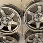 JDM RAYS VOLK RACING TE37 14inch 6.5J +15 4H pcd100 reverse warp beaut No Tires