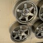 JDM RAYS VOLK RACING TE37 14inch 6.5J +15 4H pcd100 reverse warp beaut No Tires