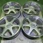 JDM MK-MotorSport MK-1 4Wheels no tires 17x8+38 5x120 BMW E30 E36 E46