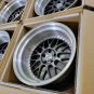 JDM WORK Meister M1 3PIECE / step rim / step rim Vellfire / crown / Fu No Tires