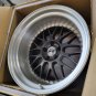 JDM WORK Meister M1 3PIECE / step rim / step rim Vellfire / crown / Fu No Tires
